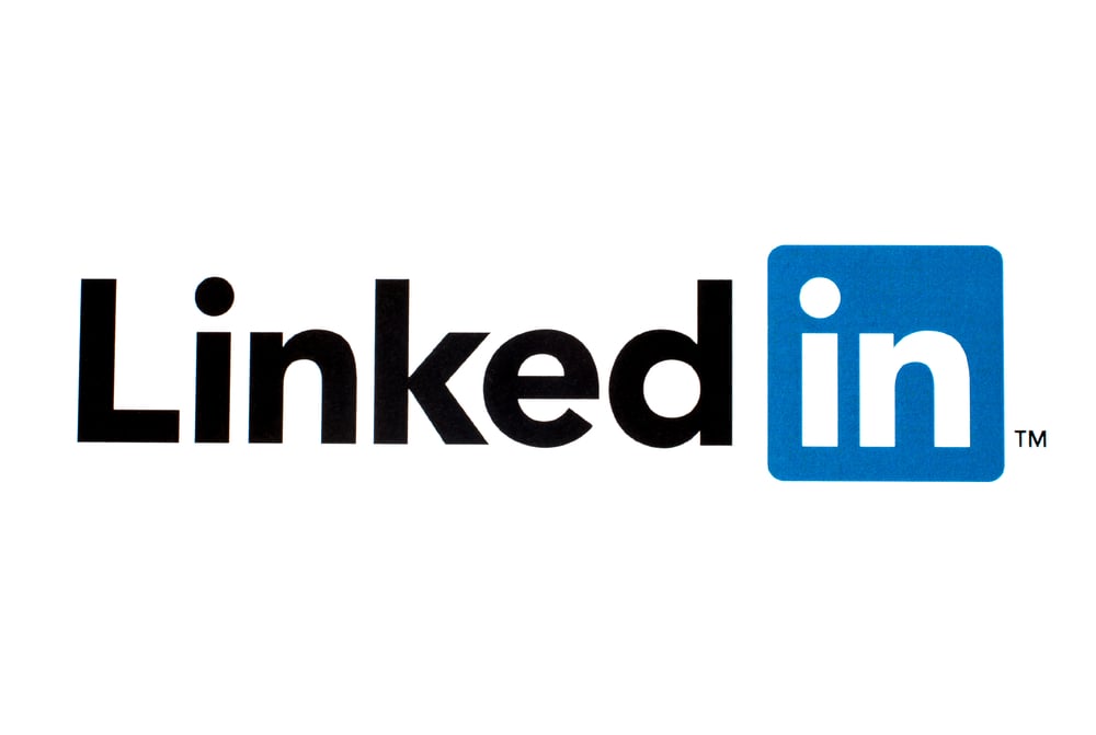 Gdansk,,Poland,-,May,26,,2015.,Linkedin,Logo,Printed,On